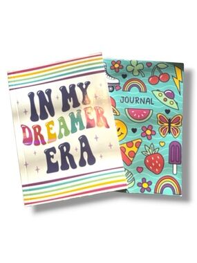 Dreamer Era Rainbow Hardcover Journal - Multicolor